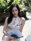 丝慕写真 SM351 紫宁《园中美人》(33)
