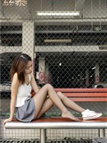丝慕写真 SM361 米朵《球场灰丝记》(12)