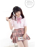 森萝财团萝莉丝足写真 無料-001 JK格子裙(3)