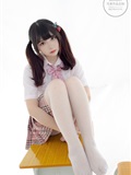 森萝财团萝莉丝足写真 無料-001 JK格子裙(57)