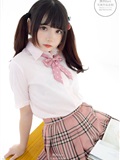 森萝财团萝莉丝足写真 無料-001 JK格子裙(64)