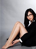 性感白領商務間美腿展示 Model 左(3)