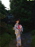 現女子浴衣３人娘(36)