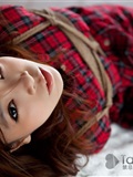 NO.038 洋洋 红色格仔 禁忌攝影(12)
