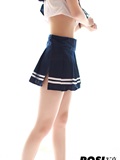 校服丁字裤 ROSI丝袜美女套图 NO.016(2)