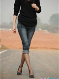 丝袜牛仔裤 美女写真 波斯猫儿合集33(3)