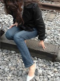 丝袜牛仔裤 美女写真 波斯猫儿合集33(33)