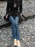 丝袜牛仔裤 美女写真 波斯猫儿合集33(38)