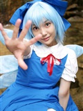 COS套图 c74 chilno 蓝裙游戏美女(15)