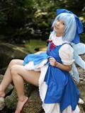 COS套图 c74 chilno 蓝裙游戏美女(27)