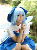 COS套图 c74 chilno 蓝裙游戏美女(33)