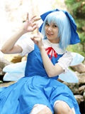 COS套图 c74 chilno 蓝裙游戏美女(35)