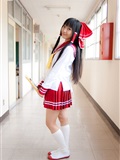 c76(3) cosplay性感美女套图 校园校服写真(2)