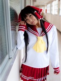 c76(3) cosplay性感美女套图 校园校服写真(21)
