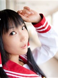 c76(3) cosplay性感美女套图 校园校服写真(25)