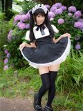 公园的小女佣 精美丝袜cosplay美女套图(50)