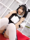 女佣套装比尼写真 cosplay游戏美女套图(6)