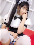 女佣套装比尼写真 cosplay游戏美女套图(10)
