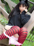 野外美女写真 动作诱惑 cosplay美女扮相游戏人物(27)