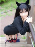 野外美女写真 动作诱惑 cosplay美女扮相游戏人物(40)
