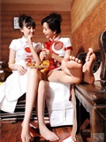 香丝美足互吻 youmei - feifei [Ligui]丽柜套图(34)