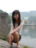 湖边的少女 素颜写真相片(71)