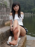 湖边的少女 素颜写真相片(64)