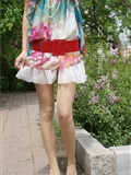 花裙连裤肉丝 柔丝晴晴VIP套图(21)